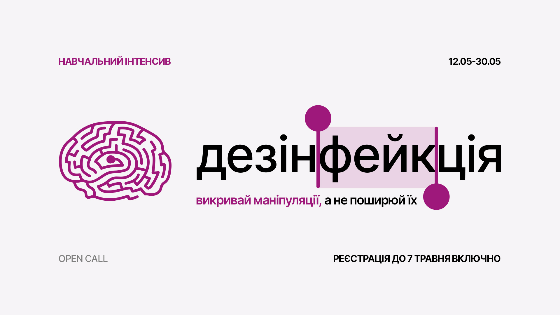 Інтенсив «дезінФЕЙКція»